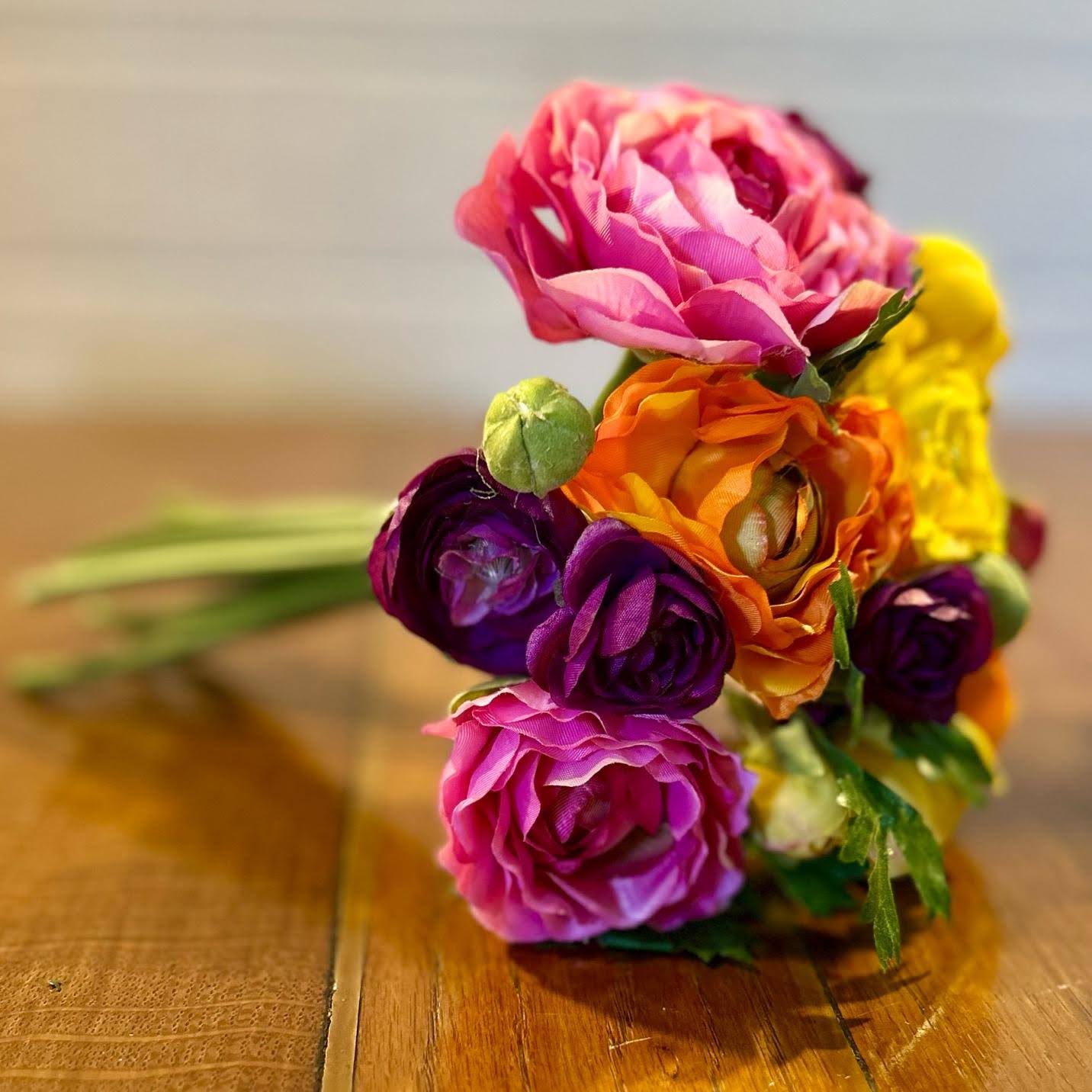 Colorful Ranunculus Bouquet