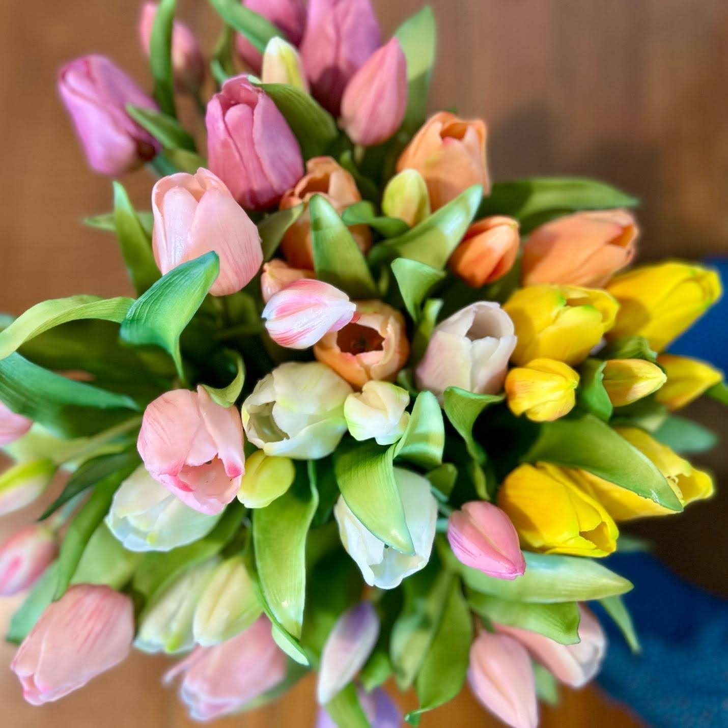 Violet Real Touch Tulip