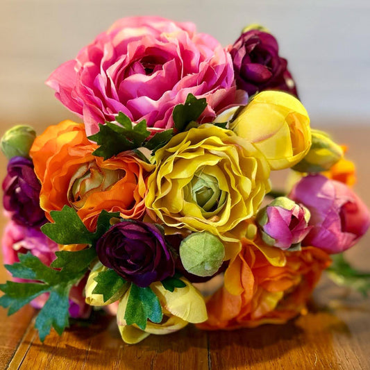 Colorful Ranunculus Bouquet