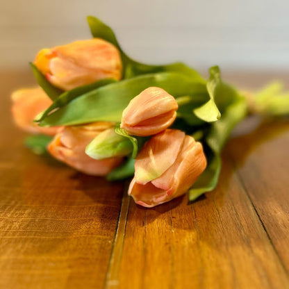Orange Real Touch Tulip
