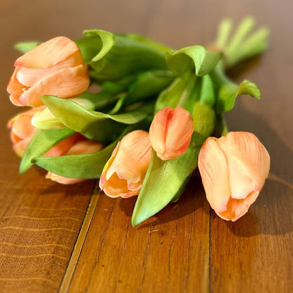 Orange Real Touch Tulip