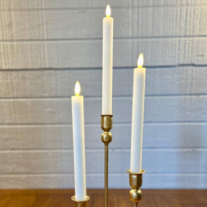 Medium Gold Plate Candle Holder