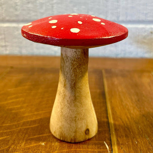 Large Wooden Mushroom