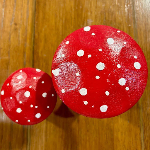 Small Wooden Mushroom