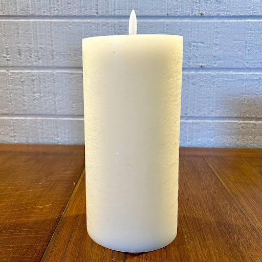 8” Wide Battery Operated Candle