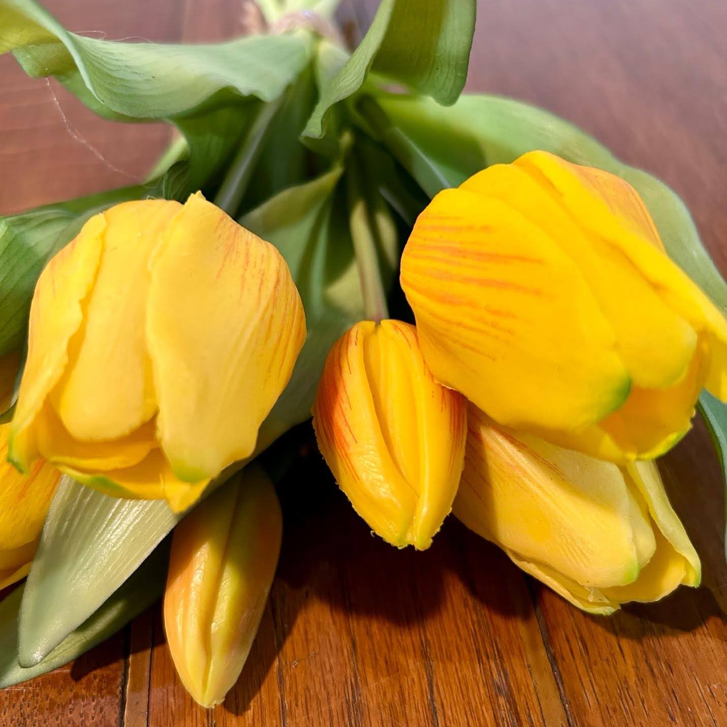 Yellow Real Touch Tulip