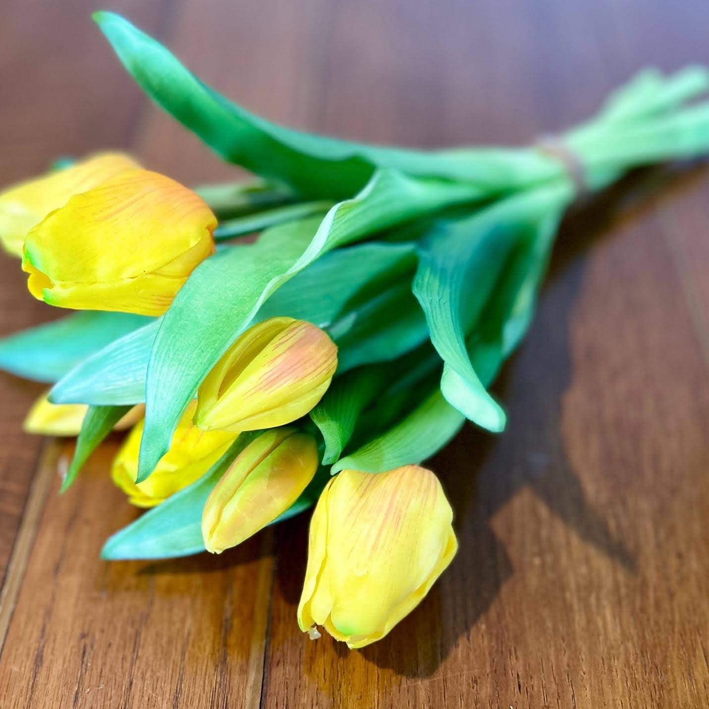 Yellow Real Touch Tulip