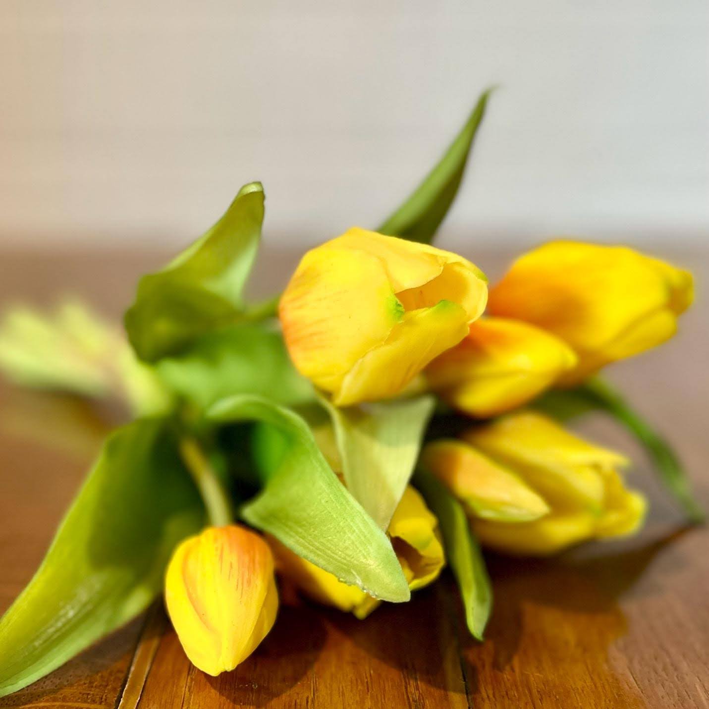 Yellow Real Touch Tulip